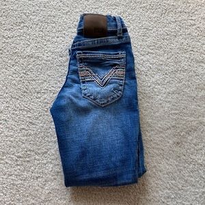 BKE Buckle boys jeans Conner Straight size 5 Adjustable Waist